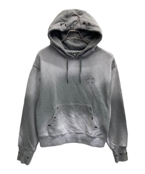 ANTIMID（アンチミッド）ANTIMID (アンチミッド) Studs Hoodie. グレー サイズ:Mの古着・服飾アイテム