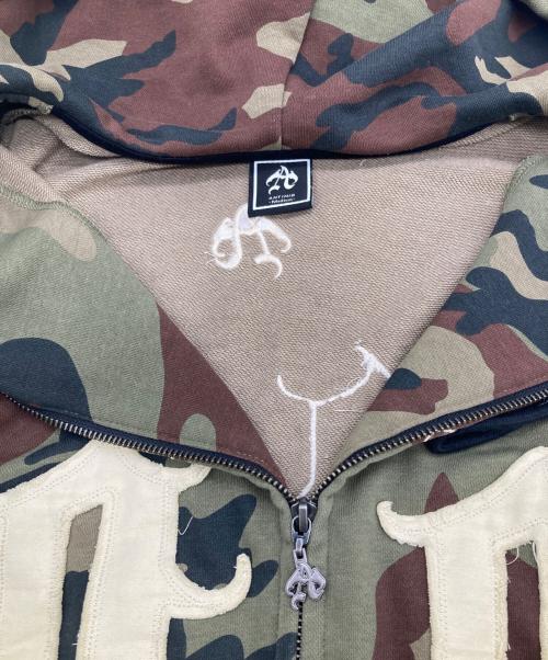 ANTIMID（アンチミッド）ANTIMID (アンチミッド) 89 ZIP HOODIE グリーン サイズ:Mの古着・服飾アイテム