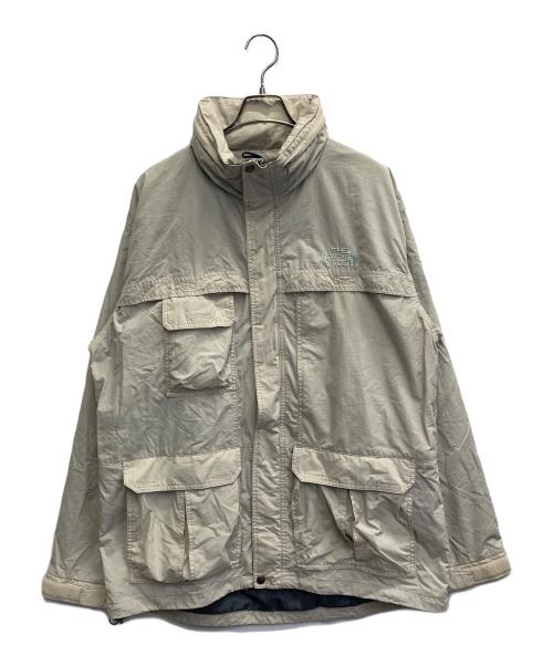 THE NORTH FACE（ザ ノース フェイス）THE NORTH FACE (ザ ノース フェイス) FRONTIERS PARKA ベージュ サイズ:XLの古着・服飾アイテム