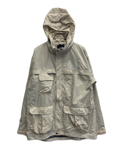 THE NORTH FACE（ザ ノース フェイス）THE NORTH FACE (ザ ノース フェイス) FRONTIERS PARKA ベージュ サイズ:XLの古着・服飾アイテム