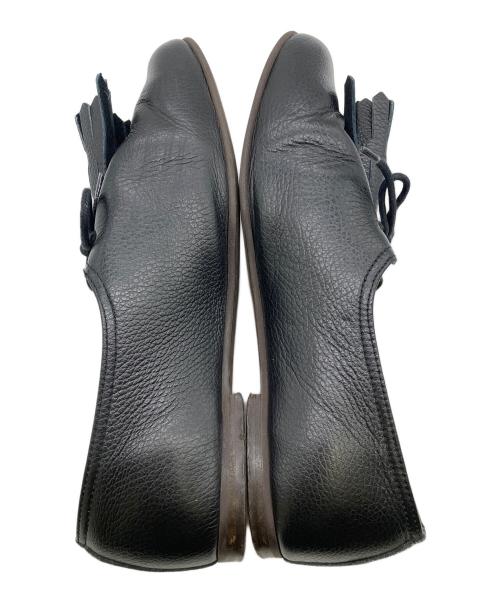 JACQUES SOLOVIERE（ジャック ソロヴィエール）JACQUES SOLOVIERE (ジャック ソロヴィエール) MATT GRAINED ブラック サイズ:42の古着・服飾アイテム