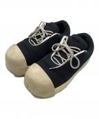 ROCKSTA×FVVOロックスター×エフブイブイオー）の古着「THICK SOLED LOW BOOTS」｜ブラック×ホワイト
