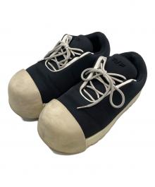 ROCKSTA×FVVO（ロックスター×エフブイブイオー）の古着「THICK SOLED LOW BOOTS」｜ブラック×ホワイト