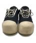 中古・古着 ROCKSTA (ロックスター) FVVO (エフブイブイオー) THICK SOLED LOW BOOTS ブラック×ホワイト サイズ:28：15000円