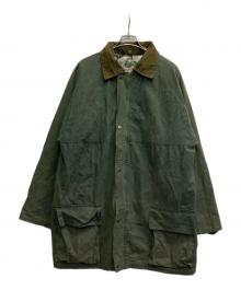 country collection（カントリーコレクション）の古着「オイルドコート」｜グリーン