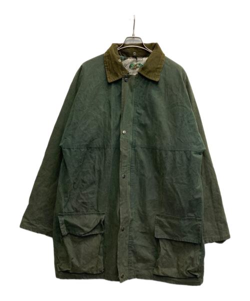 country collection（カントリーコレクション）country collection (カントリーコレクション) オイルドコート グリーン サイズ:XXXLの古着・服飾アイテム