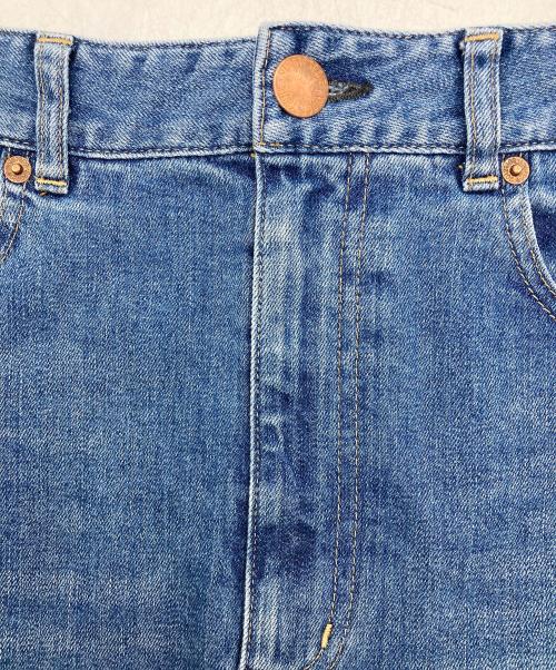 23区（ニジュウサンク）23区 (ニジュウサンク) Iライン デニムスカート インディゴ サイズ:38の古着・服飾アイテム