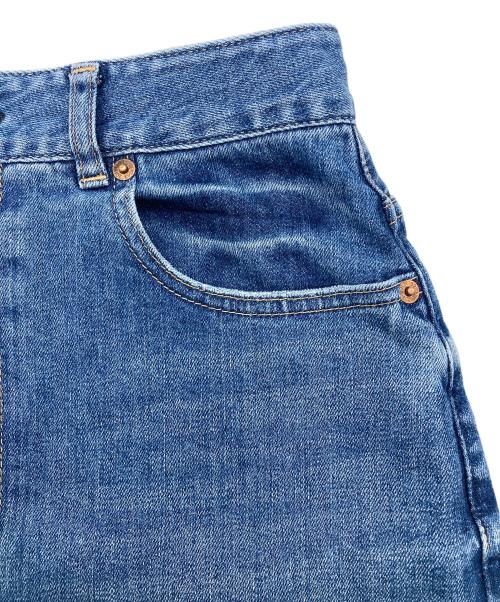 23区（ニジュウサンク）23区 (ニジュウサンク) Iライン デニムスカート インディゴ サイズ:38の古着・服飾アイテム