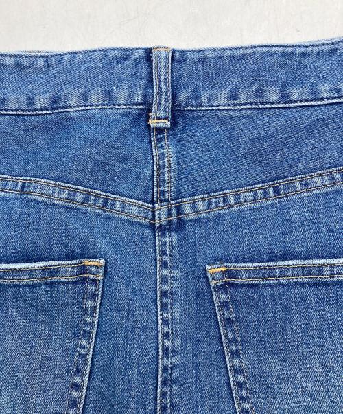 23区（ニジュウサンク）23区 (ニジュウサンク) Iライン デニムスカート インディゴ サイズ:38の古着・服飾アイテム