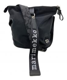 marimekko（マリメッコ）の古着「CARRY ALL SOLID BAG」｜ブラック