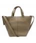 MaxMara（マックスマーラ）の古着「2WAYハンドバッグ」｜ベージュ