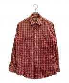 L.L.Beanエルエルビーン）の古着「チェックシャツ」｜レッド