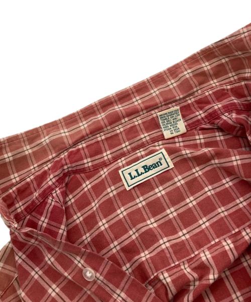 L.L.Bean（エルエルビーン）L.L.Bean (エルエルビーン) チェックシャツ レッド サイズ:SMの古着・服飾アイテム