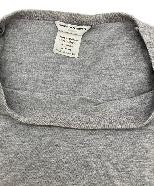 DRIES VAN NOTEN（ドリスヴァンノッテン）DRIES VAN NOTEN (ドリスヴァンノッテン) プリントTシャツ グレー サイズ:FREEの古着・服飾アイテム