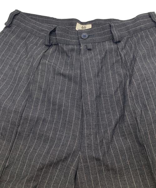 DRIES VAN NOTEN（ドリスヴァンノッテン）DRIES VAN NOTEN (ドリスヴァンノッテン) ウールスラックス/90’S ブラック サイズ:48の古着・服飾アイテム