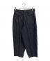 DRIES VAN NOTEN (ドリスヴァンノッテン) ウールスラックス/90’S ブラック サイズ:48：6000円