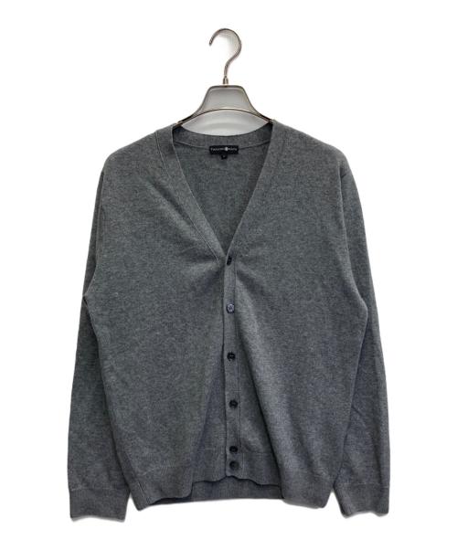 TAKASHIMAYA（高島屋）TAKASHIMAYA (高島屋) カシミヤカーディガン グレー サイズ:Lの古着・服飾アイテム