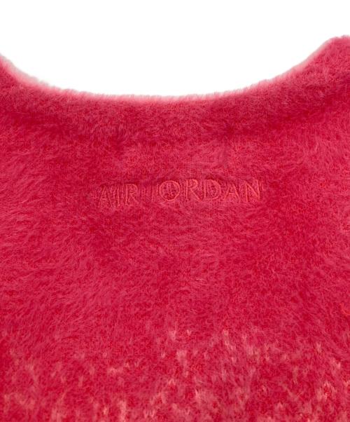 JORDAN（ジョーダン）JORDAN (ジョーダン) グラデーションニットカーディガン ピンク サイズ:XLの古着・服飾アイテム