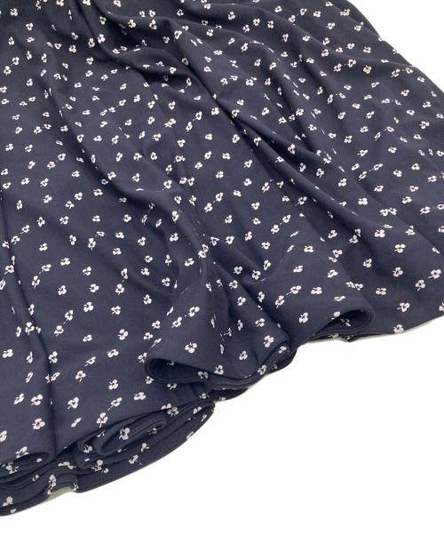 WEEKEND Max Mara（ウィークエンド マックスマーラ）Weekend Max Mara (ウィークエンド マックスマーラ) 花柄ワンピース ネイビー サイズ:Sの古着・服飾アイテム