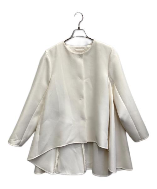 LE PHIL（ル フィル）LE PHIL (ル フィル) エアートリプルクロスバックフレアジャケット ベージュ サイズ:FREEの古着・服飾アイテム