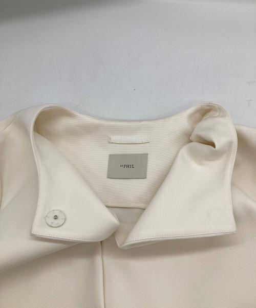 LE PHIL（ル フィル）LE PHIL (ル フィル) エアートリプルクロスバックフレアジャケット ベージュ サイズ:FREEの古着・服飾アイテム