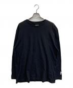 THE NORTH FACE×CDGザ ノース フェイス×シーディージー）の古着「Heavyweight long sleeve T-shirt」｜ブラック