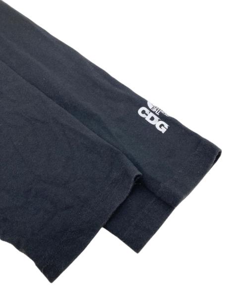 THE NORTH FACE（ザ ノース フェイス）THE NORTH FACE (ザ ノース フェイス) CDG (シーディージー) Heavyweight long sleeve T-shirt ブラック サイズ:XLの古着・服飾アイテム