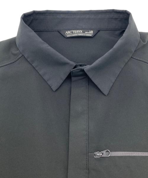 ARC'TERYX（アークテリクス）ARC'TERYX (アークテリクス) SKYLINE SS SHIRTS ブラック サイズ:Lの古着・服飾アイテム