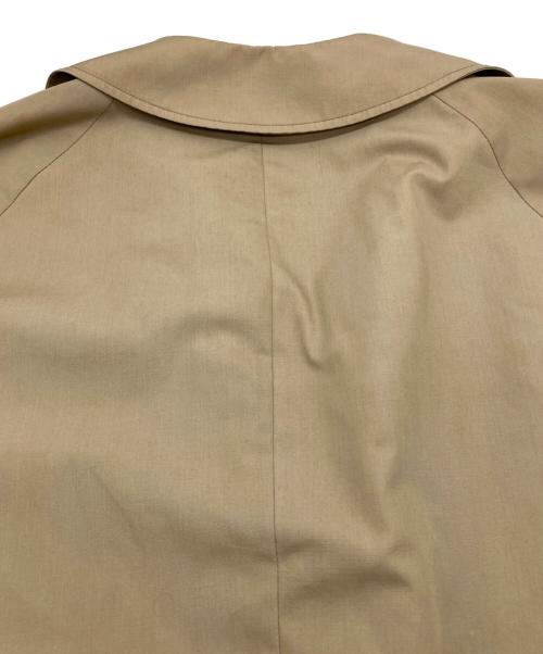 Aquascutum（アクアスキュータム）Aquascutum (アクアスキュータム) 80’Sステンカラーコート ベージュ サイズ:不明の古着・服飾アイテム