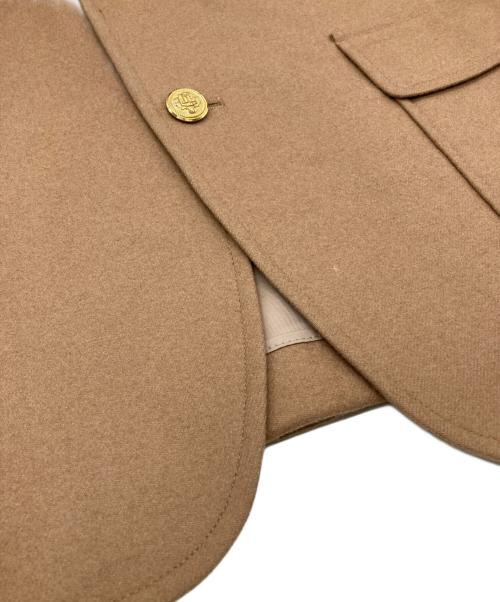 J.PRESS（ジェイプレス）J.PRESS (ジェイプレス) 80’S金釦テーラードジャケット ブラウン サイズ:C92 W82 T165の古着・服飾アイテム