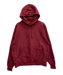 Champion REVERSE WEAVE（チャンピオン リバース ウィーブ）の古着「リバースウィーブスウェットパーカー」｜ボルドー