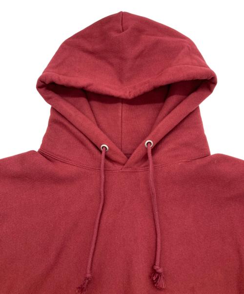 Champion REVERSE WEAVE（チャンピオン リバース ウィーブ）Champion REVERSE WEAVE (チャンピオン リバース ウィーブ) リバースウィーブスウェットパーカー ボルドー サイズ:Lの古着・服飾アイテム
