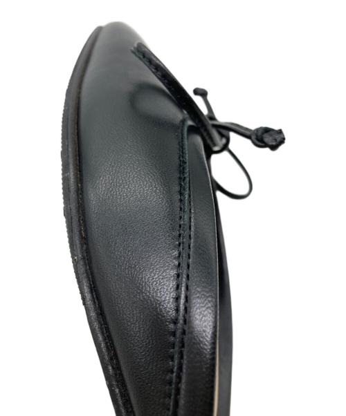 Manolo Blahnik（マノロ ブラニク）Manolo Blahnik (マノロ ブラニク) フラットミュール BALLERIMU NAPPA ブラック サイズ:24の古着・服飾アイテム