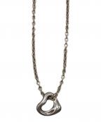 TIFFANY & Co.ティファニー）の古着「オープンハートネックレス」｜シルバー