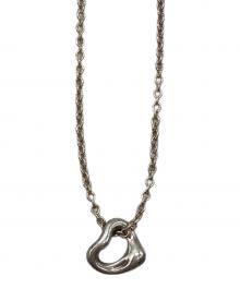 TIFFANY & Co.（ティファニー）の古着「オープンハートネックレス」｜シルバー