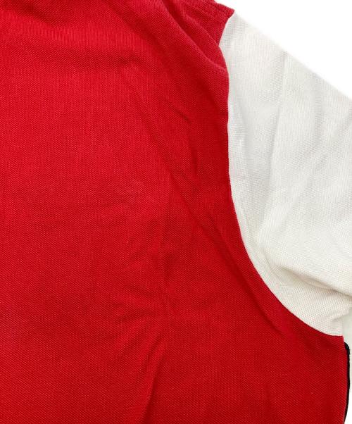 POLO RALPH LAUREN（ポロ・ラルフローレン）POLO RALPH LAUREN (ポロ・ラルフローレン) CUSTOM FIT 刺繍ポロシャツ レッド サイズ:XXLの古着・服飾アイテム