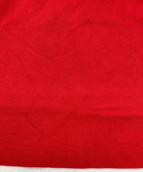 POLO RALPH LAUREN（ポロ・ラルフローレン）POLO RALPH LAUREN (ポロ・ラルフローレン) CUSTOM FIT 刺繍ポロシャツ レッド サイズ:XXLの古着・服飾アイテム
