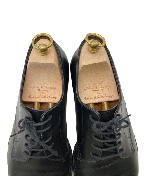 Jalan Sriwijaya（ジャランスリウァヤ）Jalan Sriwijaya (ジャランスリウァヤ) UNITED ARROWS (ユナイテッドアローズ) ストレートチップシューズ ブラック サイズ:43の古着・服飾アイテム