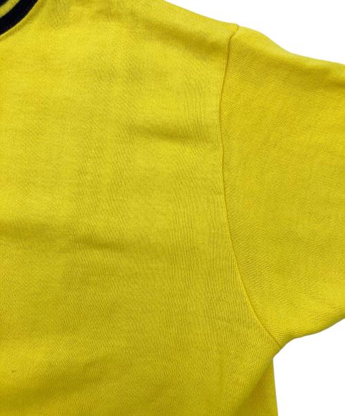 Creslan Casual（クレスラン カジュアル）Creslan Casual (クレスラン カジュアル) 60s-70s 半袖スウェット イエロー サイズ:Lの古着・服飾アイテム