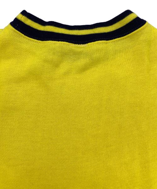 Creslan Casual（クレスラン カジュアル）Creslan Casual (クレスラン カジュアル) 60s-70s 半袖スウェット イエロー サイズ:Lの古着・服飾アイテム