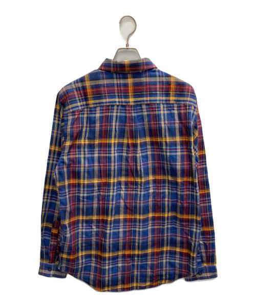 Patagonia（パタゴニア）Patagonia (パタゴニア) 17年製 コットンチェックシャツ ブルー×レッド サイズ:Mの古着・服飾アイテム