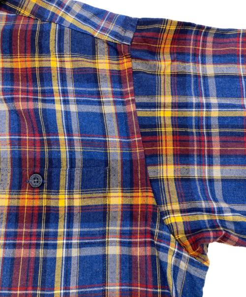 Patagonia（パタゴニア）Patagonia (パタゴニア) 17年製 コットンチェックシャツ ブルー×レッド サイズ:Mの古着・服飾アイテム