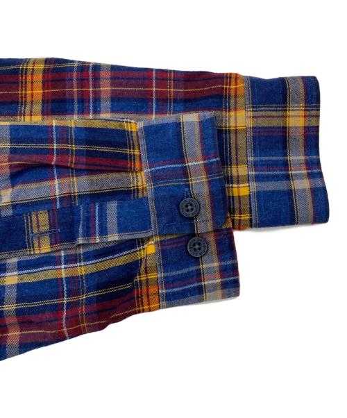 Patagonia（パタゴニア）Patagonia (パタゴニア) 17年製 コットンチェックシャツ ブルー×レッド サイズ:Mの古着・服飾アイテム