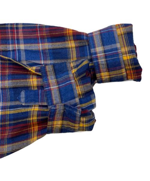 Patagonia（パタゴニア）Patagonia (パタゴニア) 17年製 コットンチェックシャツ ブルー×レッド サイズ:Mの古着・服飾アイテム