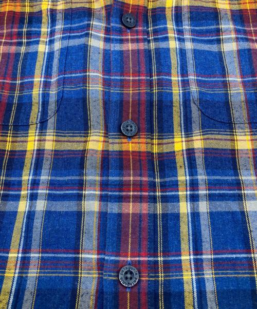 Patagonia（パタゴニア）Patagonia (パタゴニア) 17年製 コットンチェックシャツ ブルー×レッド サイズ:Mの古着・服飾アイテム