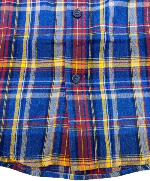 Patagonia（パタゴニア）Patagonia (パタゴニア) 17年製 コットンチェックシャツ ブルー×レッド サイズ:Mの古着・服飾アイテム
