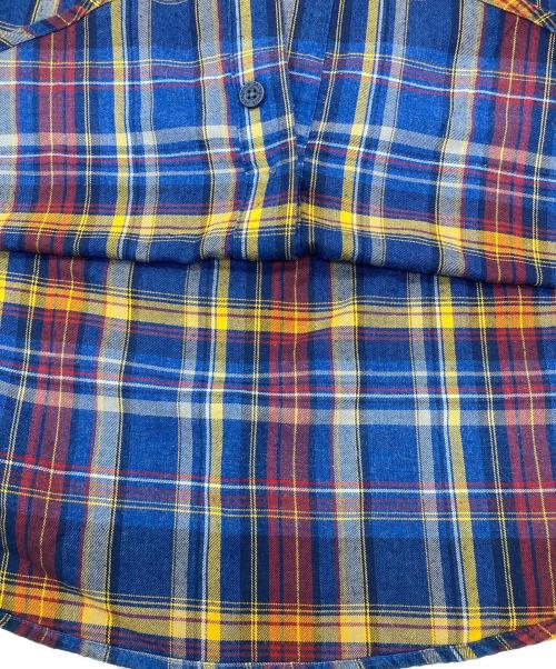 Patagonia（パタゴニア）Patagonia (パタゴニア) 17年製 コットンチェックシャツ ブルー×レッド サイズ:Mの古着・服飾アイテム