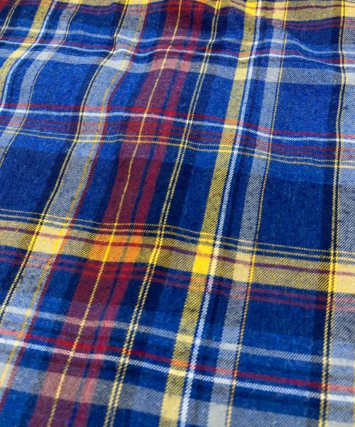 Patagonia（パタゴニア）Patagonia (パタゴニア) 17年製 コットンチェックシャツ ブルー×レッド サイズ:Mの古着・服飾アイテム