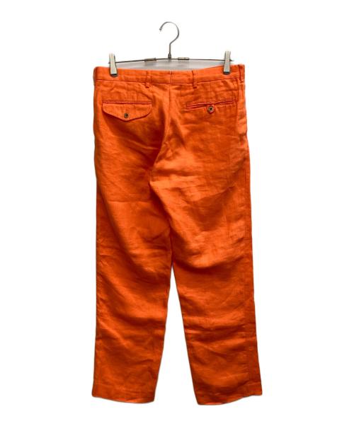 POLO RALPH LAUREN（ポロ・ラルフローレン）POLO RALPH LAUREN (ポロ・ラルフローレン) リネンパンツ オレンジ サイズ:W32 L30の古着・服飾アイテム