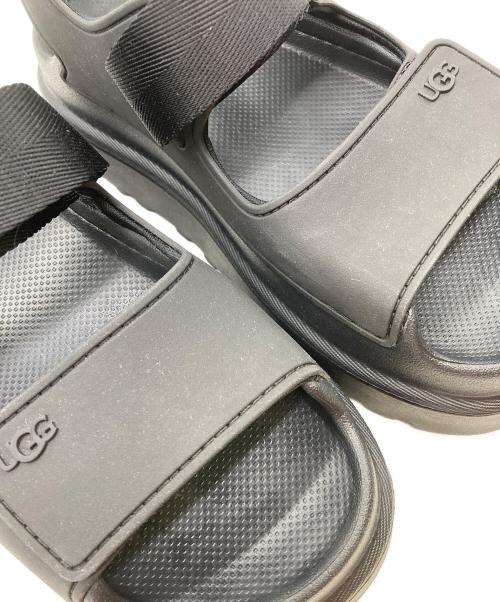 UGG（アグ）UGG (アグ) GoldenGlow サンダル ブラック サイズ:22の古着・服飾アイテム